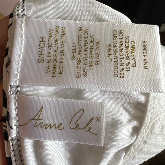 Anne Cole Tankini Top, Retro, Pinup, Small, Vintage Inspired,‎ Vacation,Romantic - Picture 4 of 4